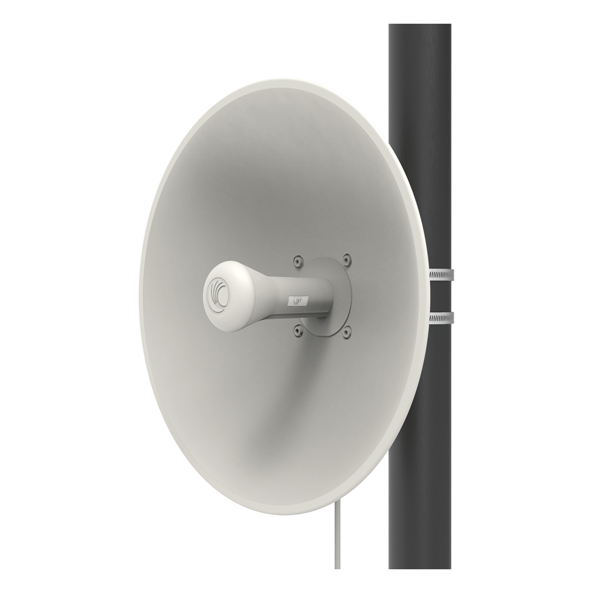 Radio de enlace inalámbrico / 5 GHz / 400+ Mbps / 4910-6200 MHz / Hasta 10 km (32.8 ft) / Antena 25 dBi / Latencia ultra baja — CAMBIUM NETWORKS · SKU C050910M171C