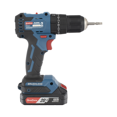 Rotomartillo Inalámbrico 20V / Motor Brushless / Broquero 1/2 in / 50 Nm Par de Apriete / 2 Baterías 2.0Ah con Cargador y Maletín