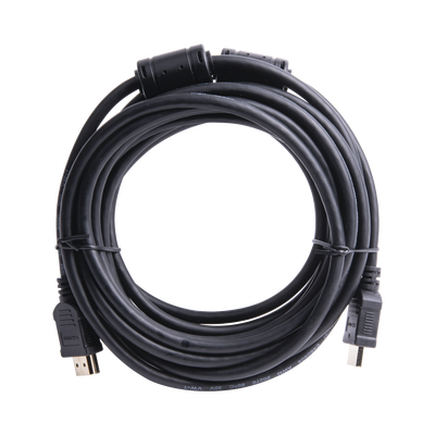 Cable HDMI de 1.8 Metros (5.91 Pies) (High Speed) / Resolución 4K / Soporta Canal de Retorno de Audio (ARC)/ Soporta 3D / Blindado para Reducir Interferencia / Chapado en Oro / Alta Resistencia y Durabilidad