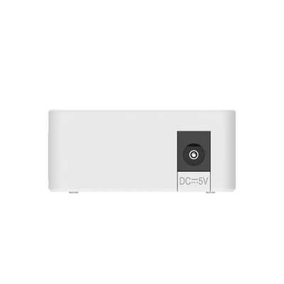 Switch no administrable, Visible en la Topología de la Nube, 5 puertos Gigabit 1G