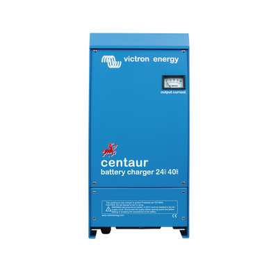 Centaur 24/40 / Cargador de Baterías 24V, 40A / Para Ambientes Marinos y Terrestres. / Bancos de 160 a 400 Ah