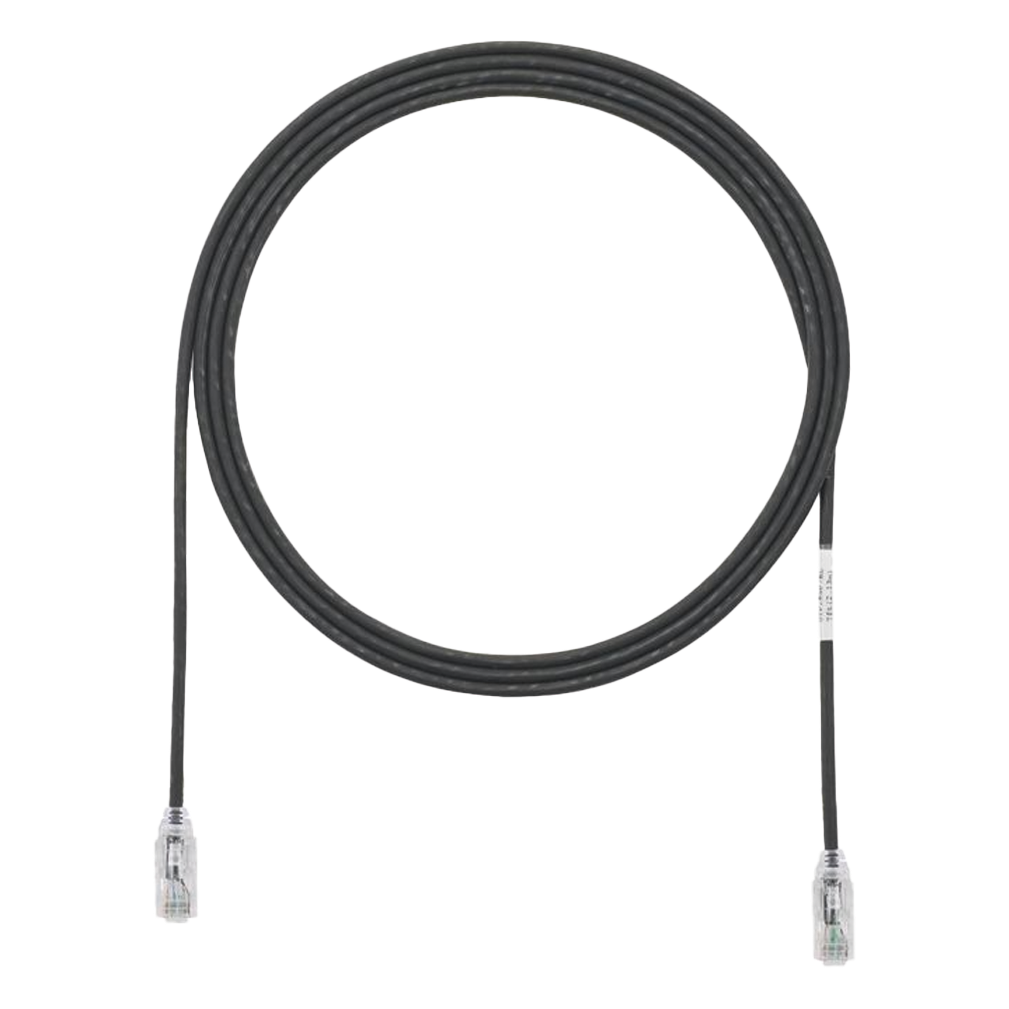 Cable de Parcheo UTP / Cat6 / 28AWG Diámetro Reducido / 1.83 m (6 Pies) / CM/LSZH / Negro
