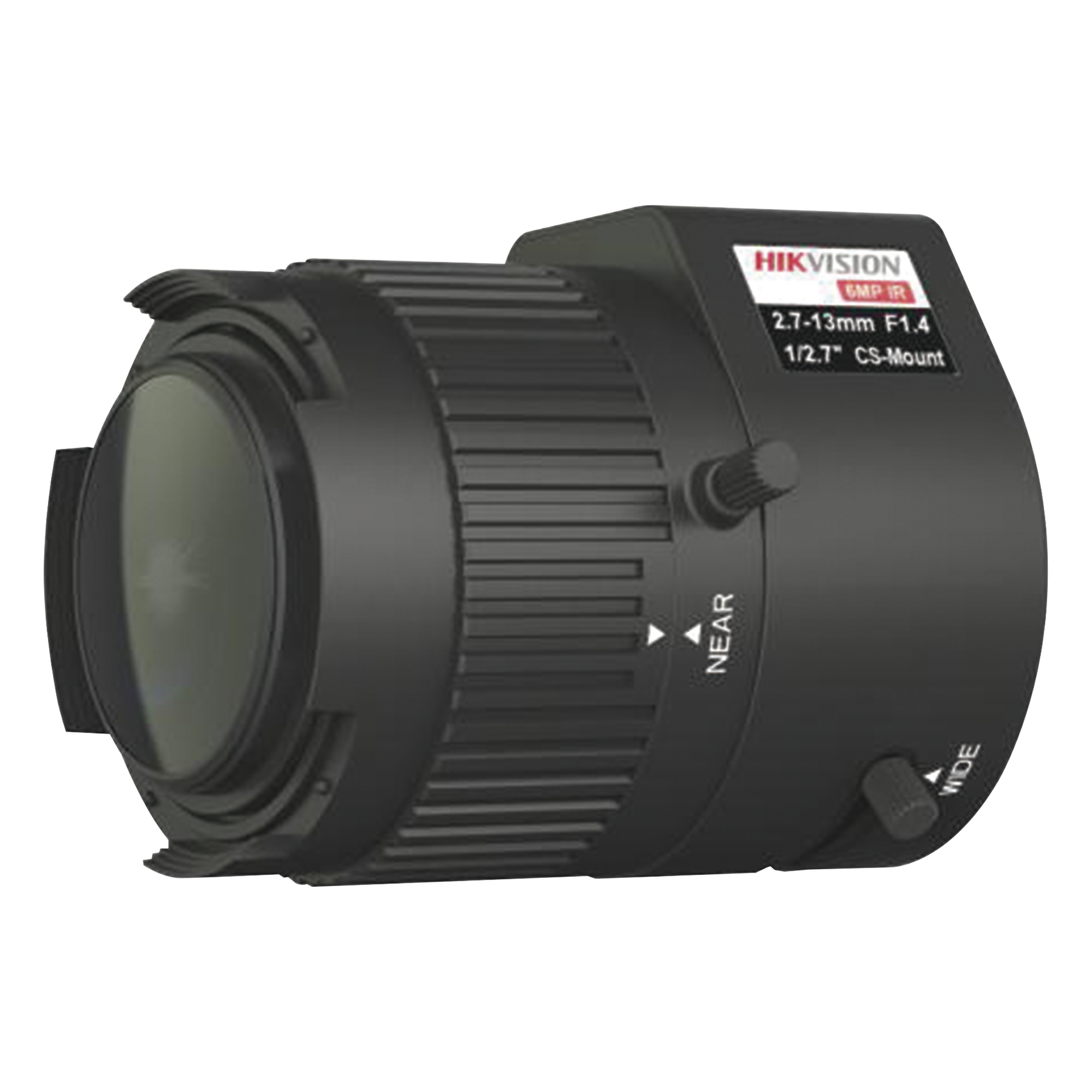 Lente Varifocal 2.7 A 13 mm / Resolución 6 Megapixel / Iris Automático / Formato 1/2.7" / Compatible con Cámaras HIKVISION · SKU TV2713D-6MPIR