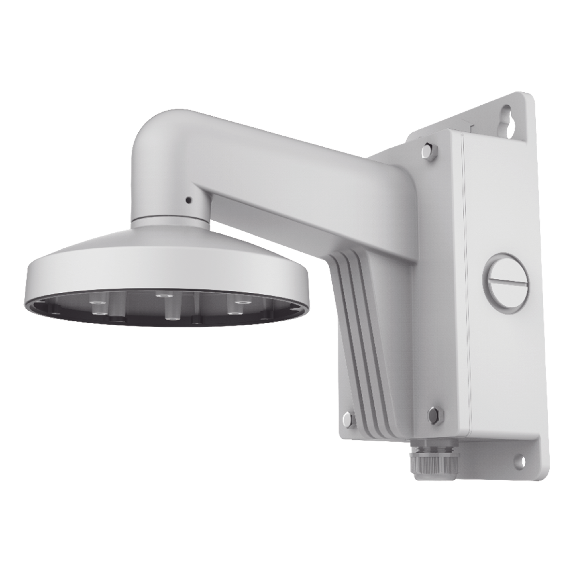 Soporte de Pared para Cámaras Domo / Aluminio / 155 x 183.5 mm / 0.51 x 0.60 ft / 650 g — HIKVISION · SKU DS-1473ZJ-155B