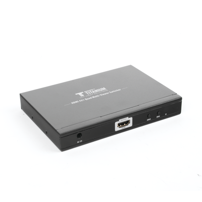 MATRICIAL DE VIDEO HDMI 4X1 (Divisor) / 4 Entradas a 1 Salida HDMI / 1080p @ 60Hz / Diferentes modos de Display / Pantalla completa, Modo Dual, Modo Quad / Conmutación por Botón o Control Remoto / Botón de Control de audio.