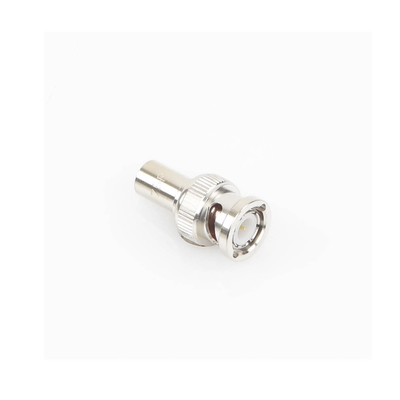 Carga Coaxial Terminal de 75 Ohm para CCTV, 1/2 Watt, en Conector BNC Macho, Níquel/ Oro/ Delrin