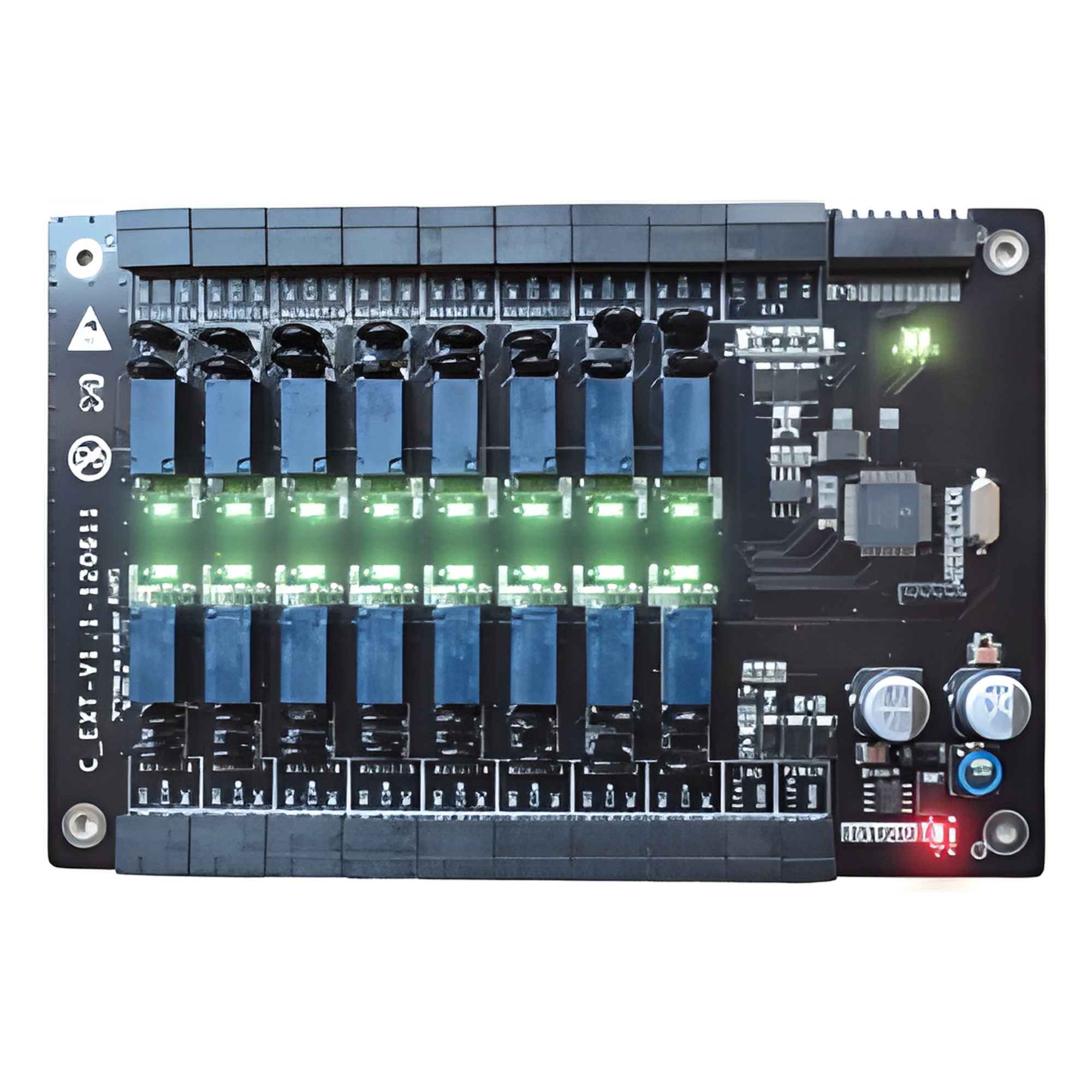 Expansor de 16 Relevadores / RS-485 / Compatible ZKEC10 / Hasta 58 Relevadores / 12VCC — ZKTECO - AccessPRO · SKU EX-16