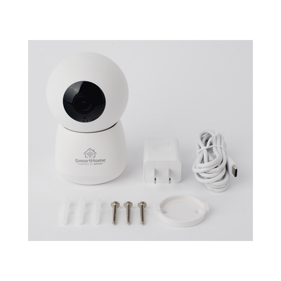 Mini Cámara IP PT 4 Megapíxel | Wi-Fi | Seguimiento Inteligente | Detección de mascotas | Audio Bidireccional | Notificación Push | Ranura para Memoria | Uso en Interior | Ángulo de vision: 102°