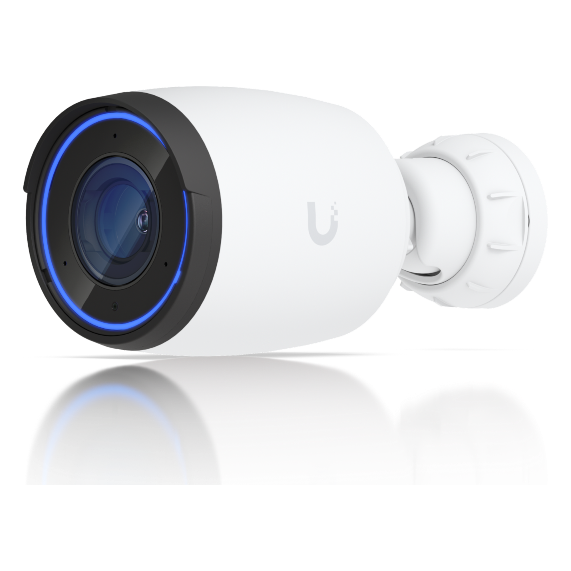 Cámara PoE 4K Interior/Exterior / Zoom Óptico 3x / Visión Nocturna IR Largo Alcance / Detección IA Avanzada / Audio Bidireccional / Resistente a la Intemperie IP65 — UBIQUITI · SKU UVC-AI-PRO-WHITE