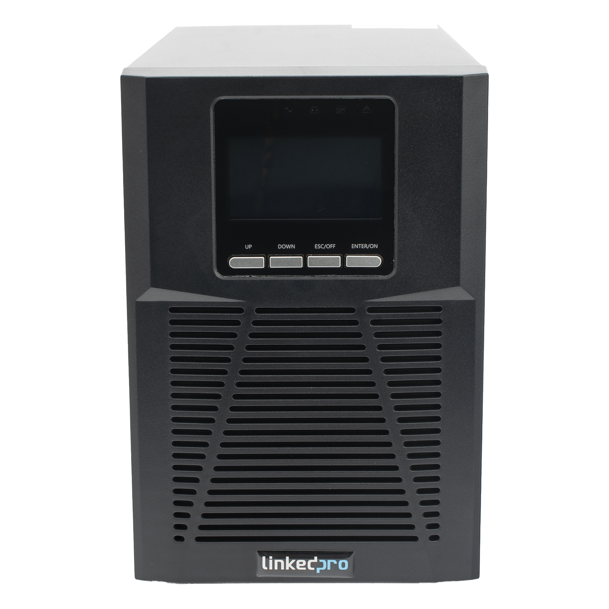 UPS 1000VA/900W  Online Doble Conversión /Pantalla LCD / 3 tomas 5-15R / Regulación de Voltaje / Protección RJ45
