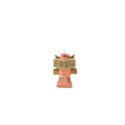 Conector Mecánico de Puesta a Tierra, de Cobre, Para Cables de Calibre 8 a 6 AWG
