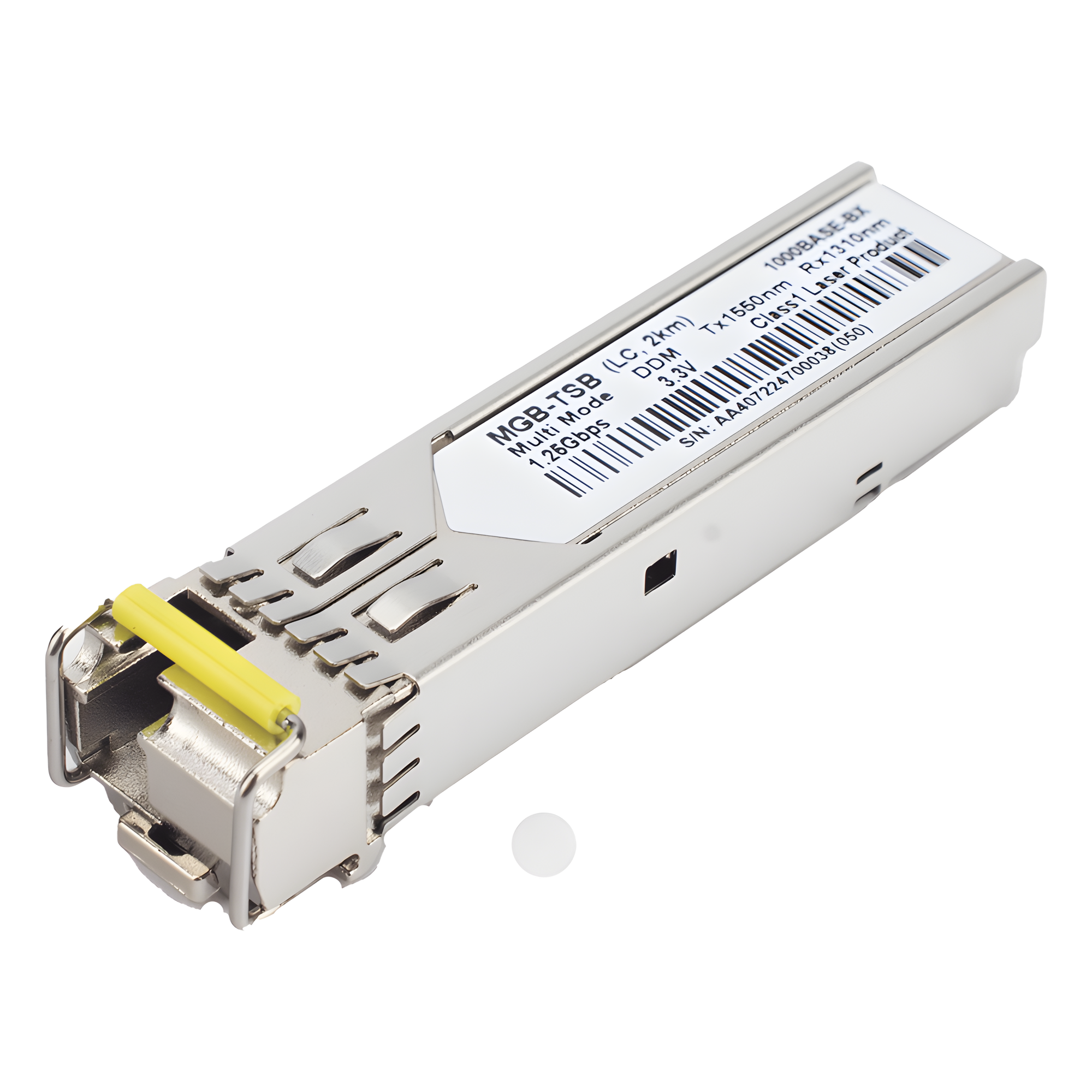 Módulo mini-GBIC SFP-Port 1000BASE-BX (WDM, TX:1550nm), 2 km (-40~85 grados C) — PLANET · SKU MGBTSB