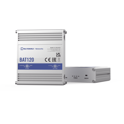 UPS industrial para (RUT2xx, RUT9xx, RUTXxx, TRBxxx) 2300 mAh 17 Wh, 12 volts de salida