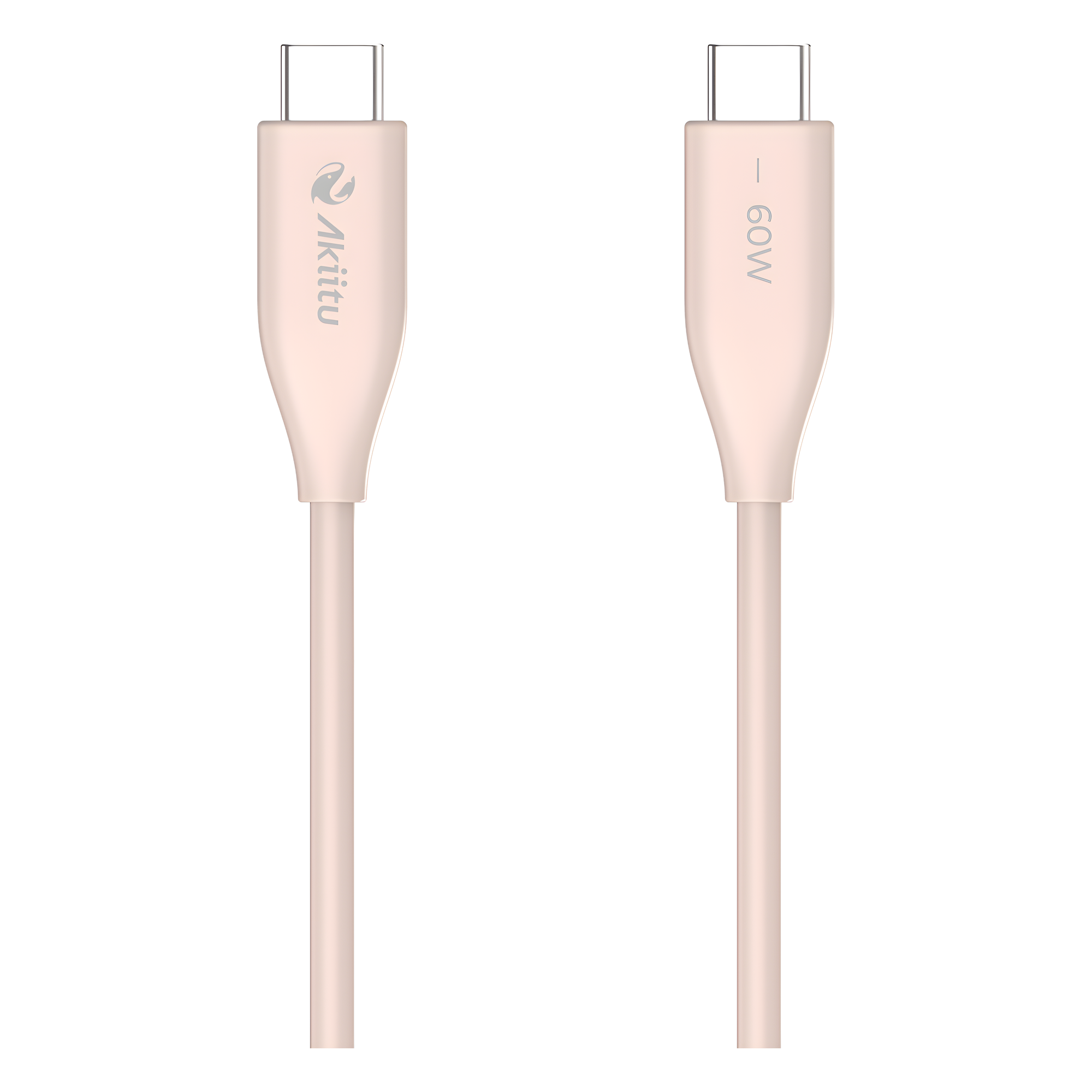 Cable de Carga USB-C a C / 1.5 Metros (4.92 Pies) / Tecnología GaN (Nitruro de Galio) / Fast-Charging / Potencia 60W / Velocidad Transferencia 480 Mbps / Material Silicona No Tóxica / Conector Aluminio Anodizado — EZVIZ · SKU AK-PAC6S-P-1.5M