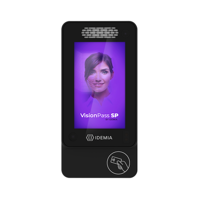 Lector facial Vision Pass SP MD con lector Mifare y Desfire incluido IP65