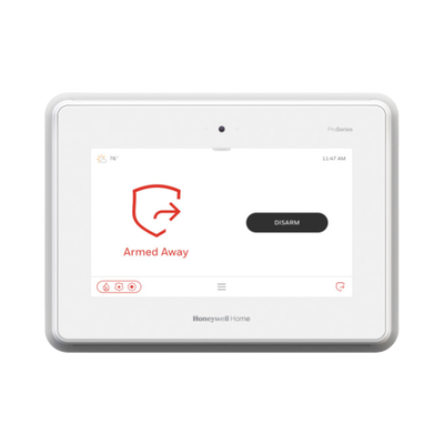 Panel de Alarma con Pantalla Touch de 7" Compatible con Total Connect 2.0 y Opción de agregar Sensores Inalámbricos de la serie 5800, 2GIG, DSC, ITI y BOSH (Agregando TAKEOVER) — HONEYWELL HOME RESIDEO · SKU PROA7PLUS