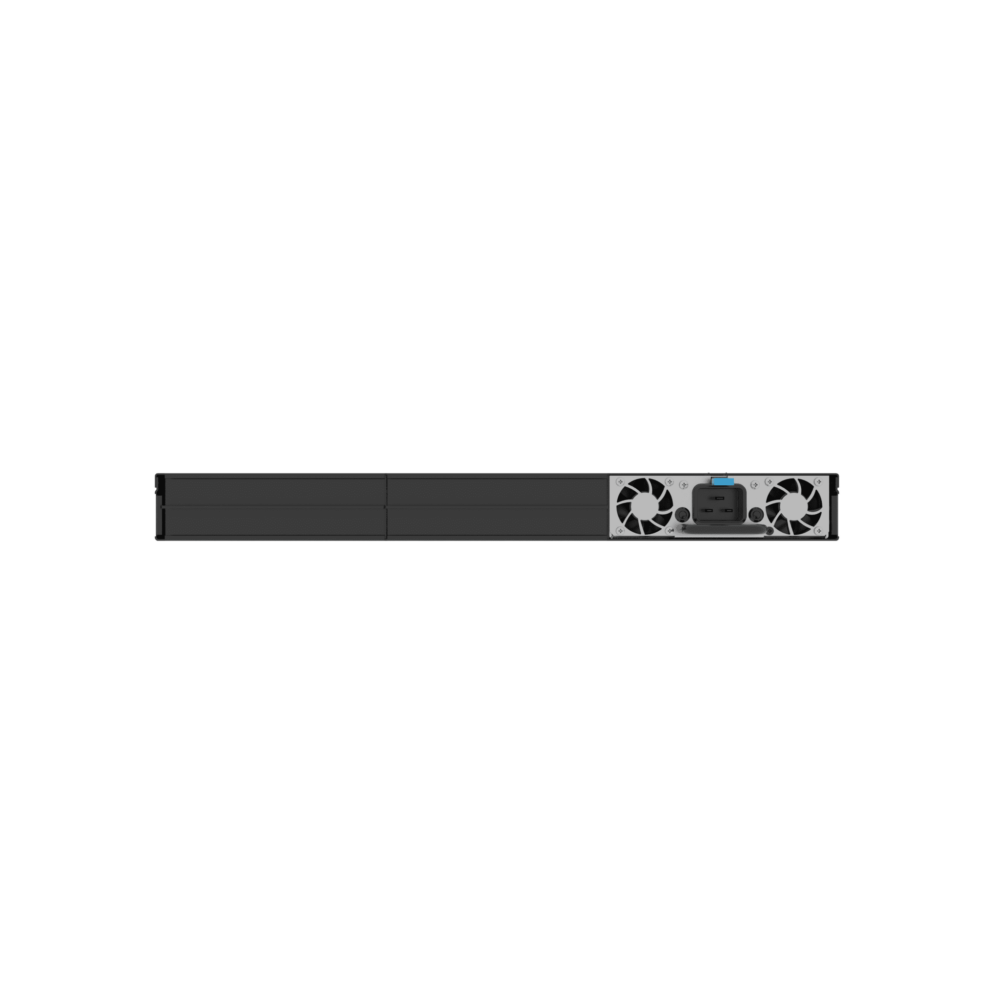 Chasis Para 9 Transmisores FMPS Clase 4, Hasta 4800 W de Potencia, Tarjeta de Red Incluida, 1 UR, Color Negro