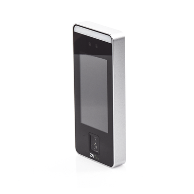 Terminal Biométrica Facial y Palma Sin Contacto / 6,000 Rostros 3,000 Palmas / Pantalla Táctil 5" / Lector QR / TCP/IP Wiegand / Anti-Falsificación