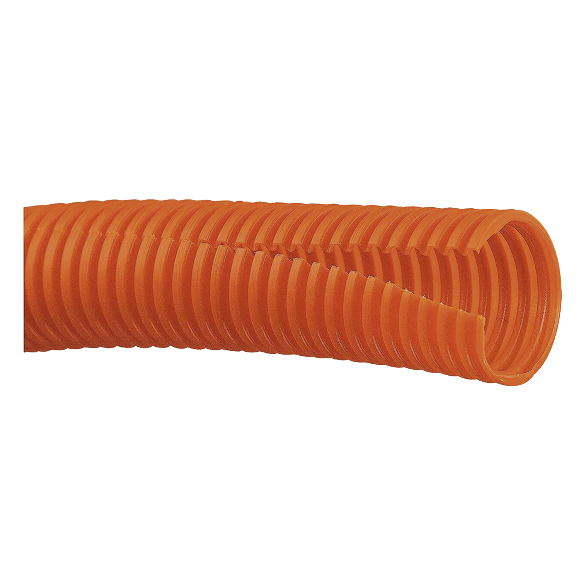 Tubo Corrugado Abierto para Protección de Cables, .50 (12.7 mm) de Diámetro, 30.5 m de Largo, Color Naranja — PANDUIT · SKU CLT50F-C3