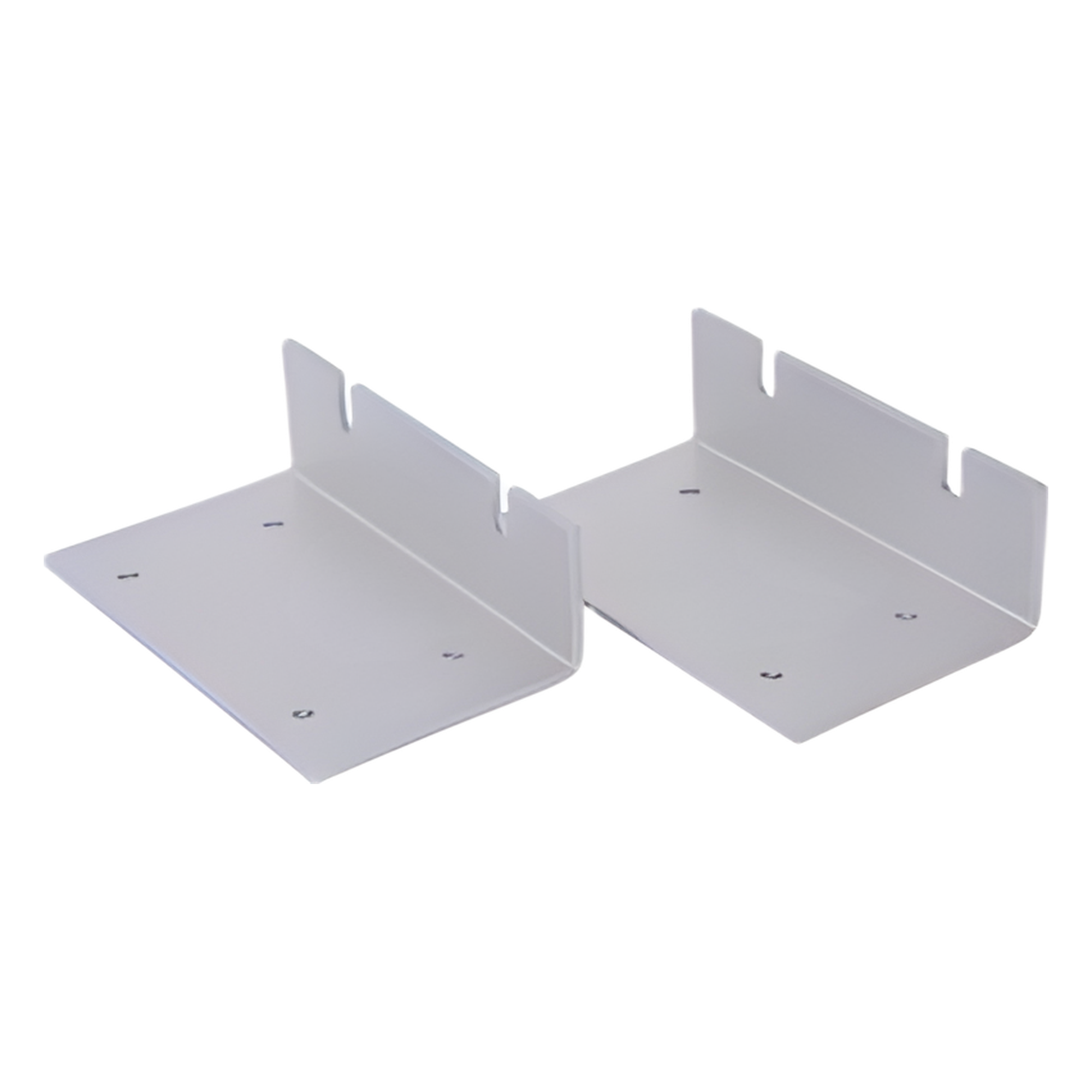 Soporte Lateral de acero inoxidable para Duplexers SINCLAIR Q2220E y Q3220E. Brinda Mejor fijación en caso de sismo · SKU SOP-LAT-SINC