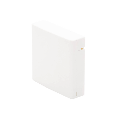 Caja Terminal de Fibra Óptica (Roseta) con un Acoplador SC/APC, Color Blanco