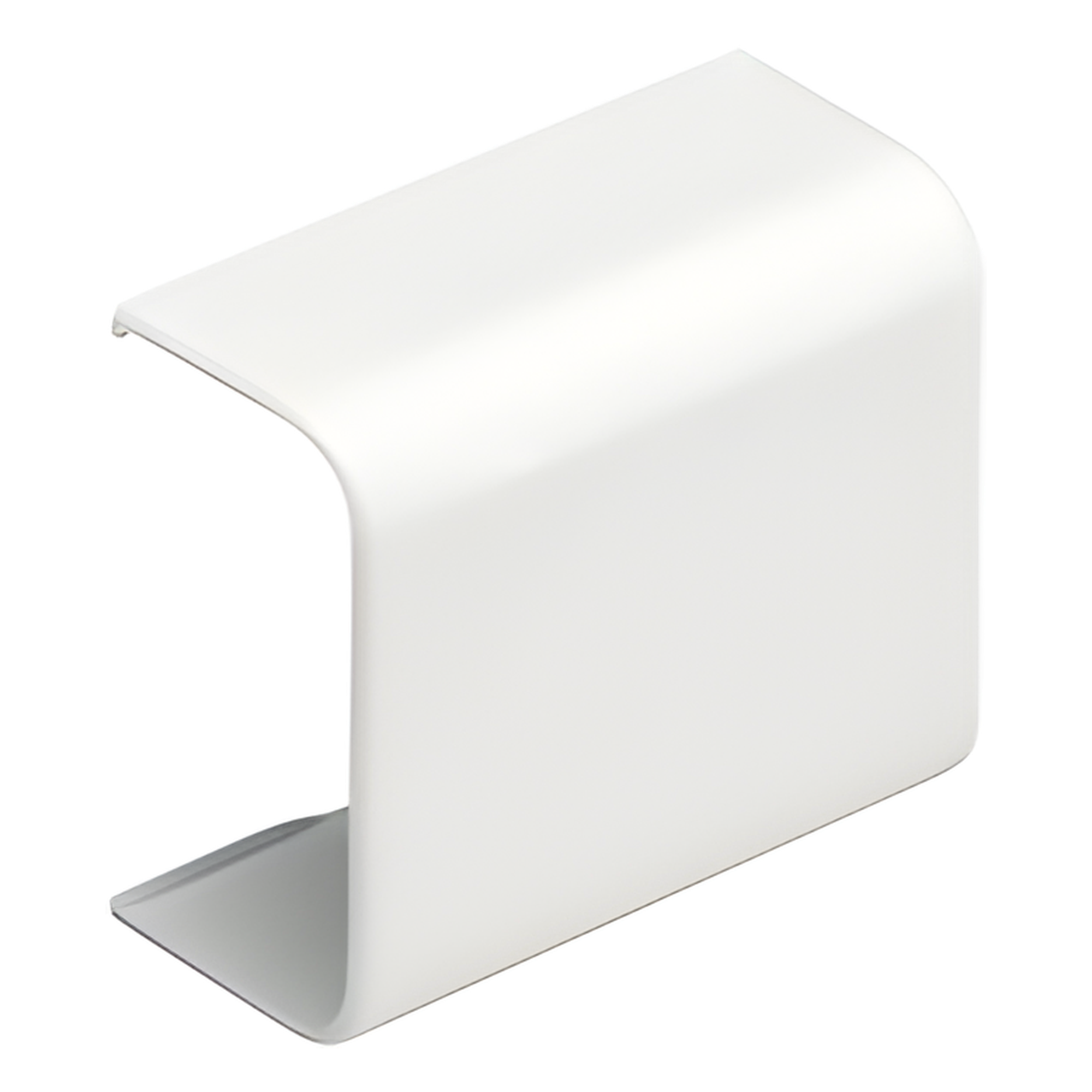 Unión recta, para uso con canaleta LD10, material ABS, Color Blanco Mate — PANDUIT · SKU CF10IW-X