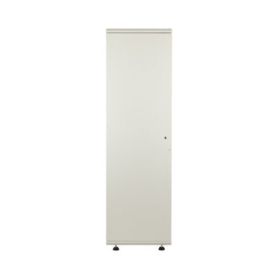 Gabinete Rack 42 Unidades / Piso 19 Pulgadas / Puerta Cristal Templado / Capacidad Carga 1000 Kg / Acero Calibres 16-18-20 / Ventilación Superior / Cerradura Seguridad, Niveladores Incluidos
