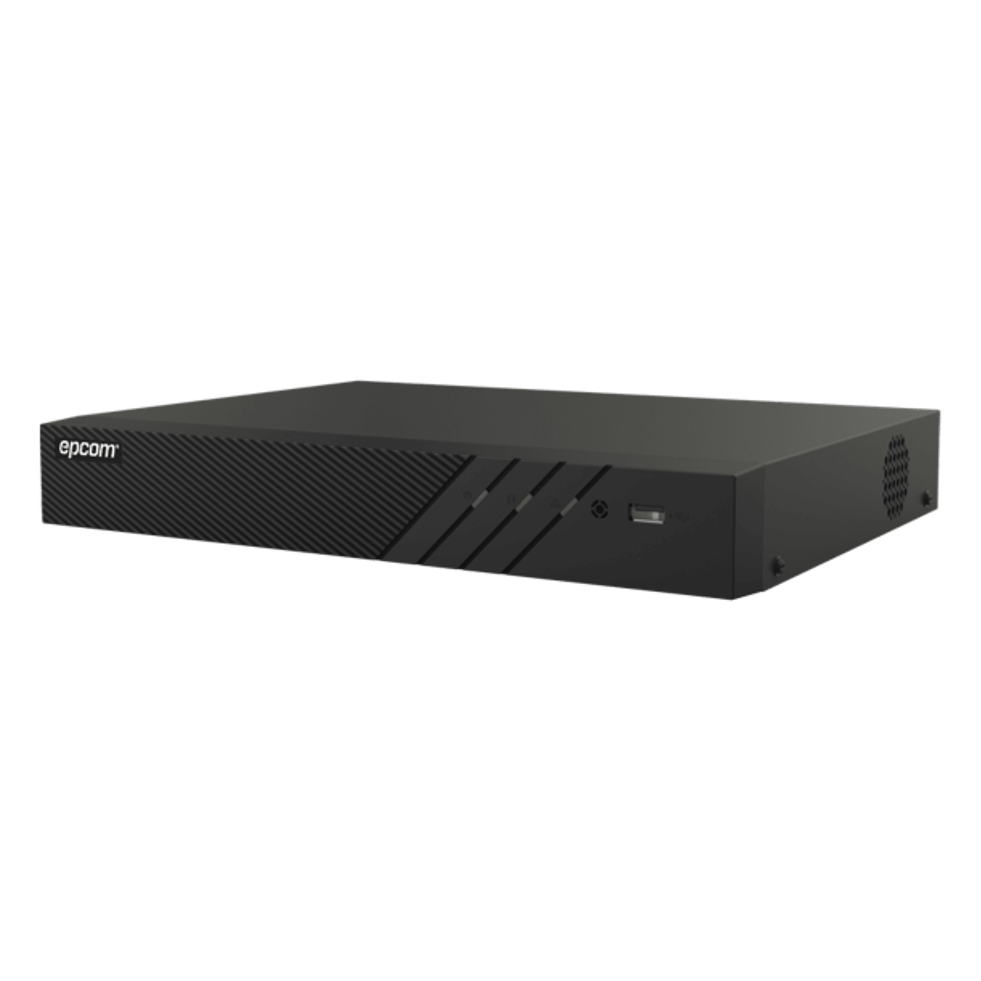 DVR 16 Canales TURBOHD + 16 Canales IP / 8 Megapixel (4K) / Audio Bidireccional/ ACUSENSE / 1 Bahía de Disco Duro / Salida de Video en 4K / H.265+ — EPCOM PROFESSIONAL · SKU EX-8016TURBO-L