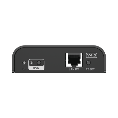 Receptor Compatible para Kits TT373KVM4.0 | Resolución 1080P @ 60 Hz | Soporta STP y UTP CAT6 | Control IR | Compatible con Switch Gigabit para control KVM múltiple.