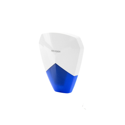 Sirena Estrobo Cableada Hikvision / Ideal para cualquier Panel de Alarma / Azul / 105 dB / Proteccón IP54