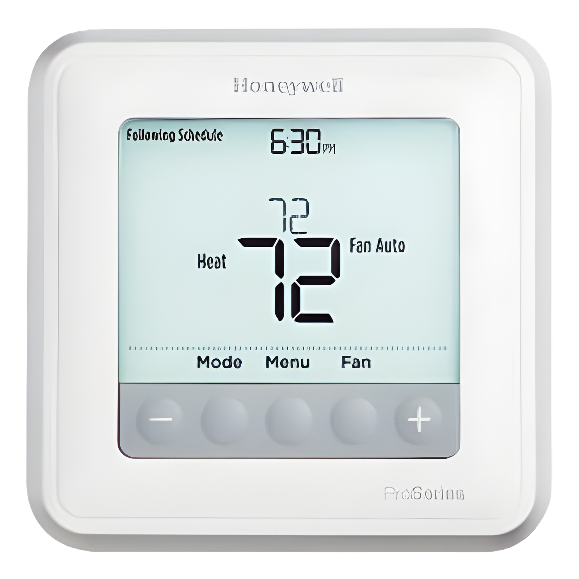 Termostato programable para bombas de calor de hasta 2 etapas calor/1 frío o sistemas convencionales de 1 calor/1 frío, serie T6 Pro — HONEYWELL HOME RESIDEO · SKU TH6210U2001/U