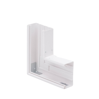 Sección en "L" color blanco de PVC auto extinguible, para canaleta TEK100 (5576-12100)