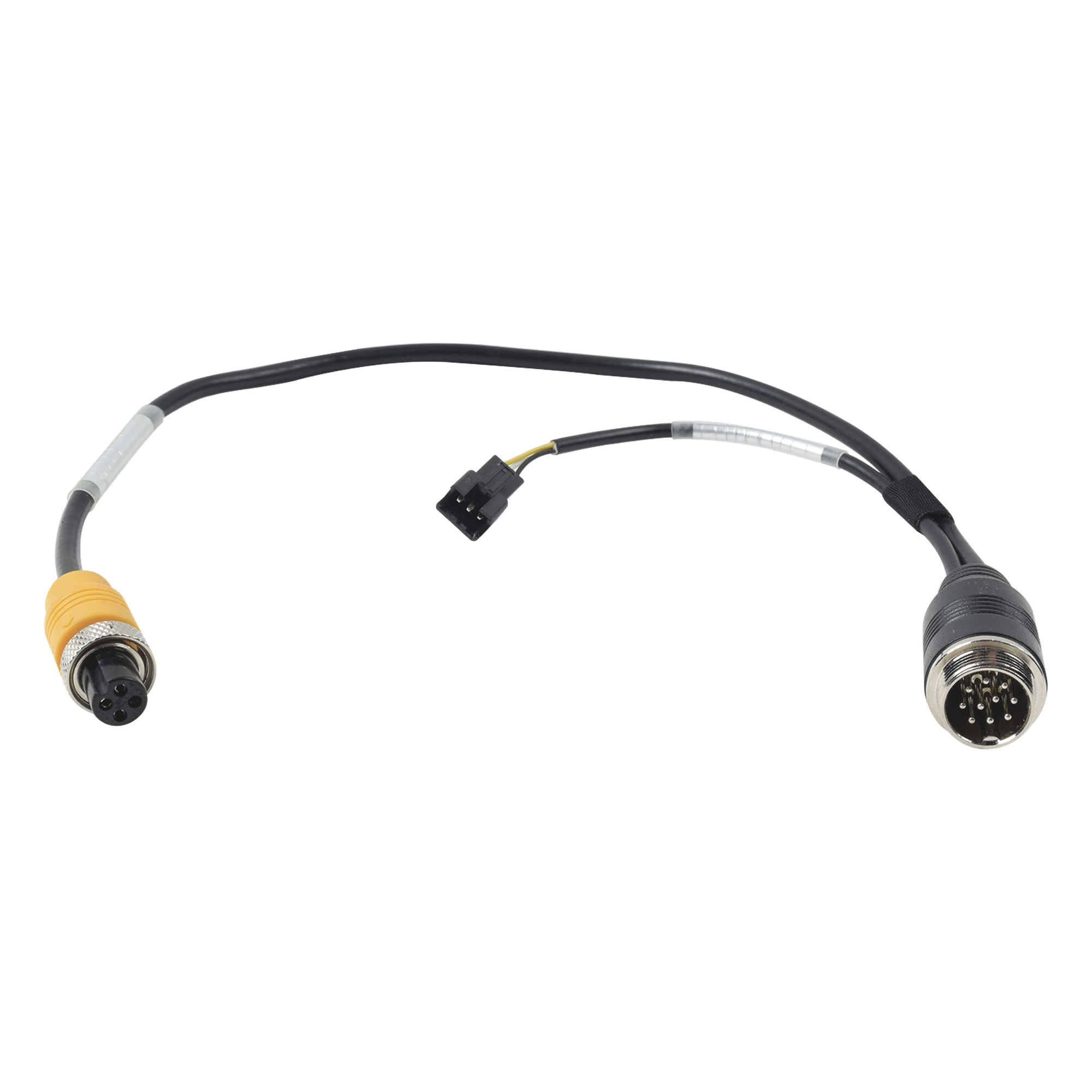 Adaptador tipo aviación de 4 pines para adaptar panel modelo XMRCP4 — STREAMAX · SKU XMRCP4TRANS