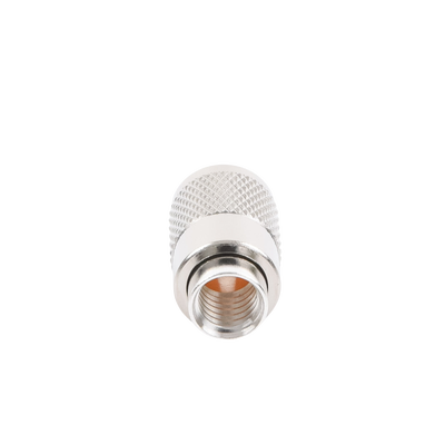 Conector UHF Macho (PL-259) para cables LP-400, RG-8/U, RG-8U-SYS, 8237, 8267, 8268, 9913, CTN-400, 7810, 8214, 7810A, RFLASH-1113, LMR-400, Plata (Concha-Níquel)/ Plata/ D.A.P. (Fibra Sintética)