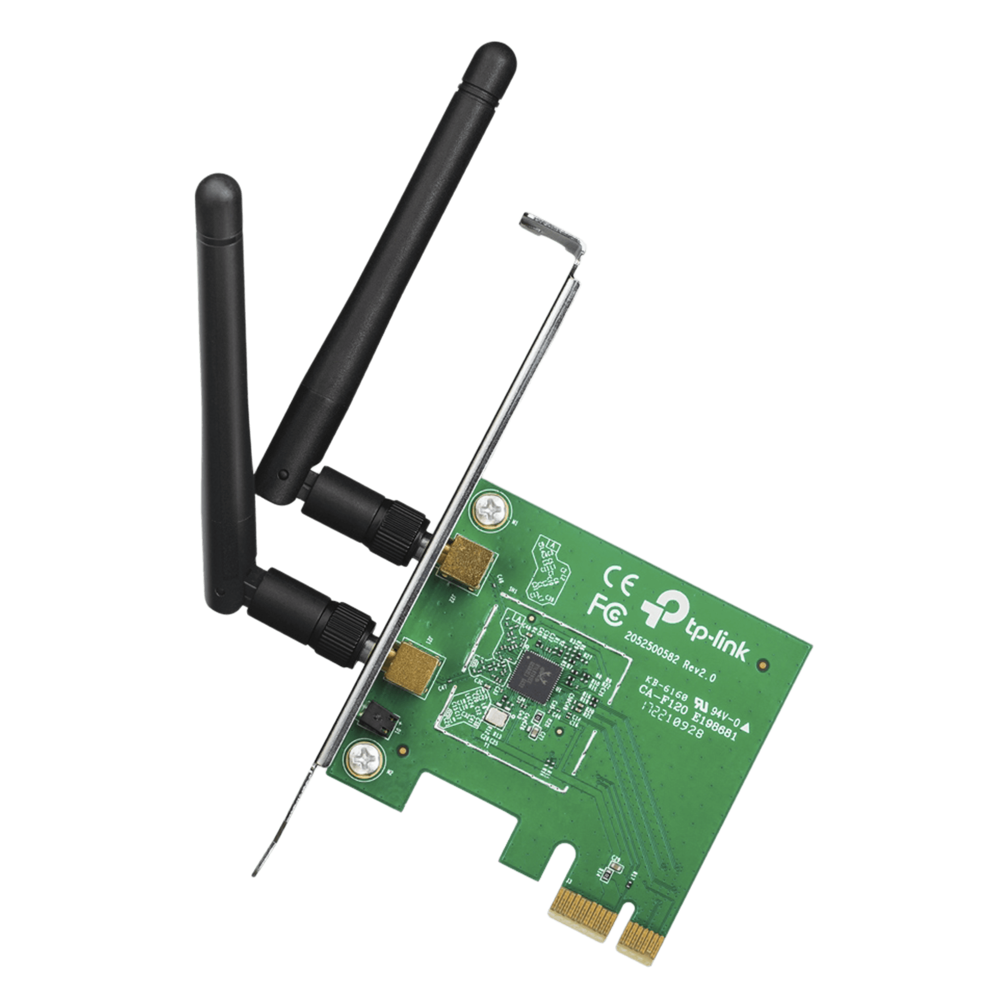 Adaptador Inalámbrico PCI Express N de 300Mbps / Tecnología MIMO / Cifrado WPA/WPA2 / Compatible con Windows — TP-LINK · SKU TL-WN881ND