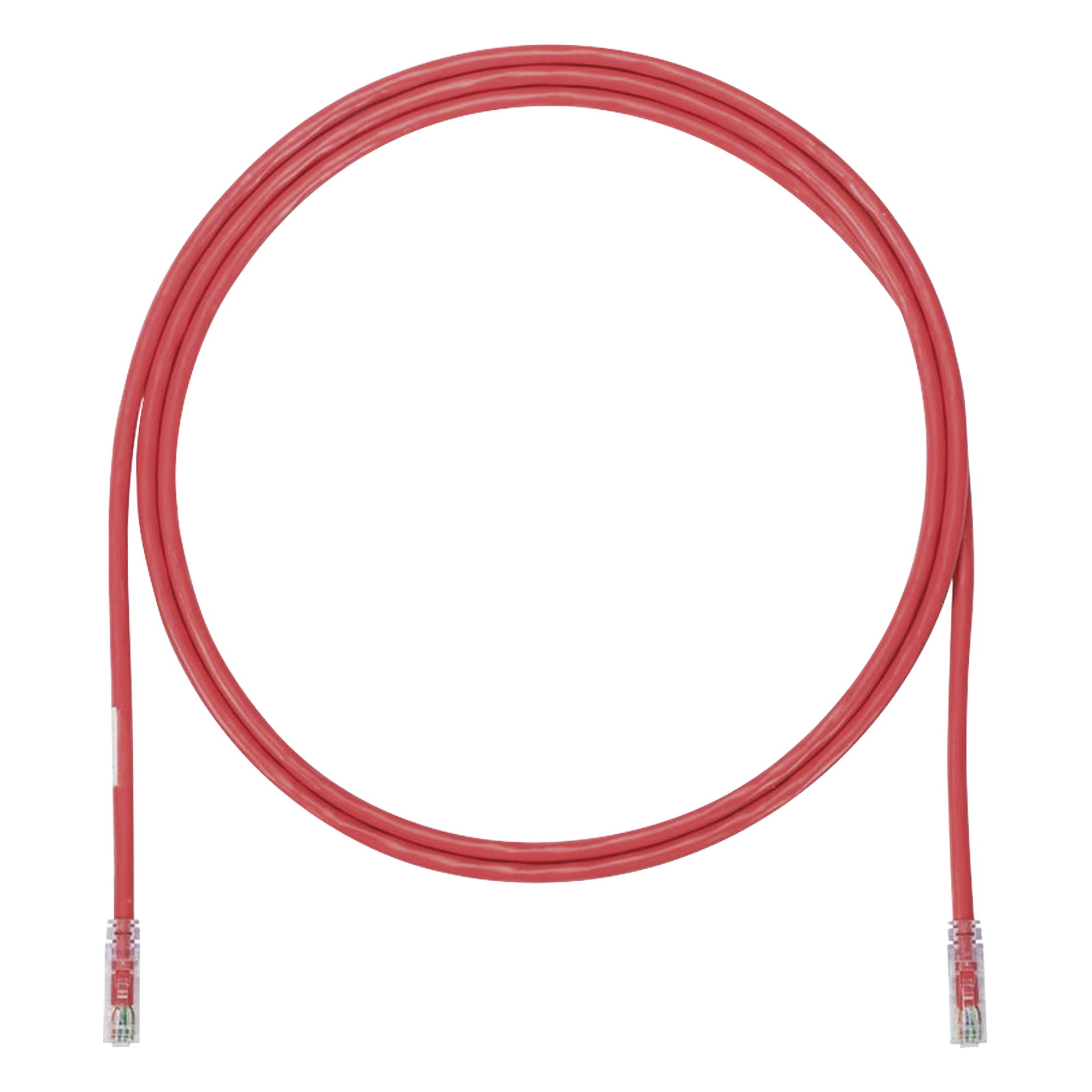 Cable de Parcheo UTP, Cat6A, 24 AWG, CM, Color Rojo, 1.52 Metros (5 Pies) — PANDUIT · SKU UTP6AX5RD