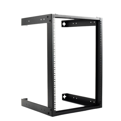 Rack Abierto de montaje en Pared, de 19in, 16 unidades de rack