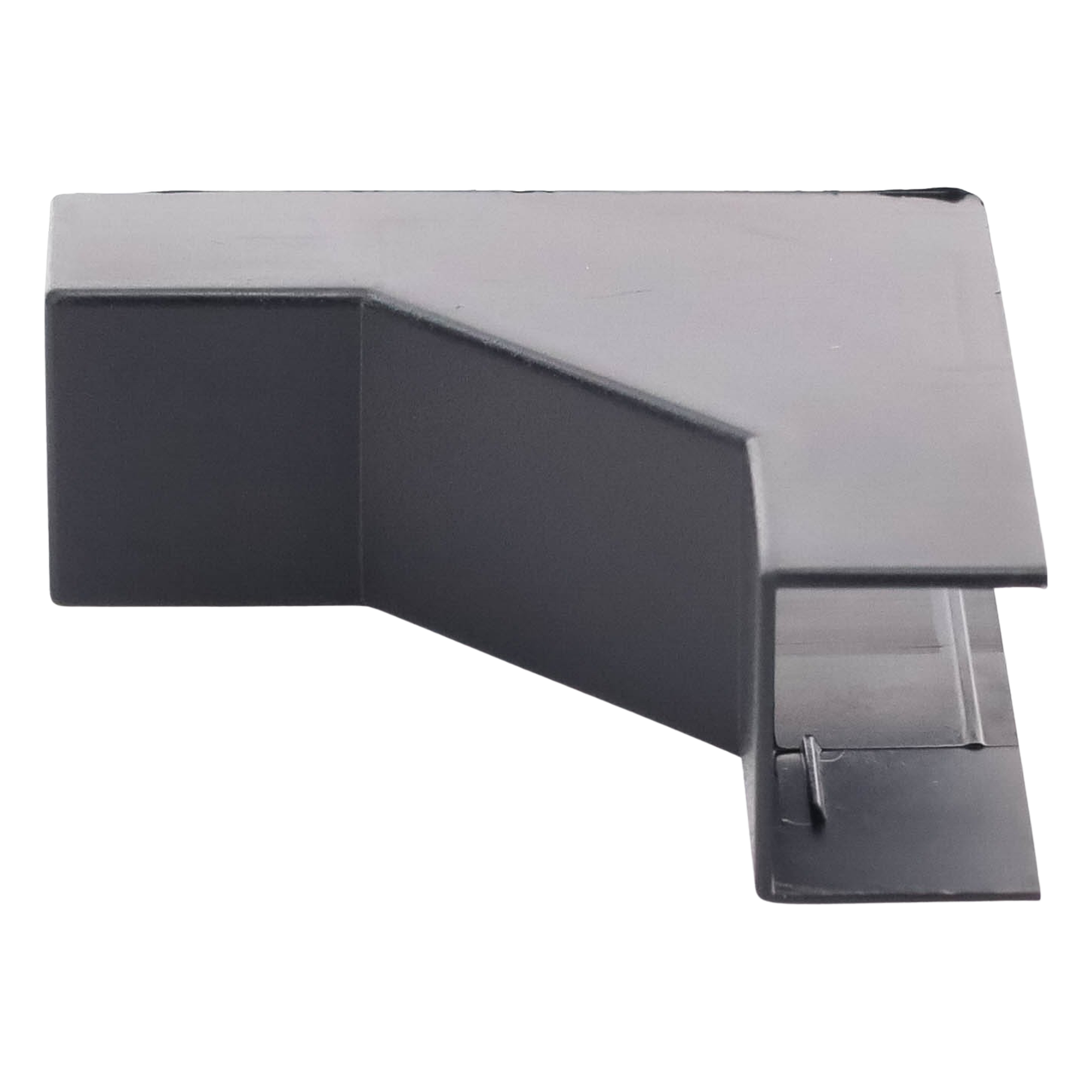 Esquinero Interior Color Negro de PVC Auto Axtinguible, Para Canaleta TMK-1720-N-CC (5220-02003)