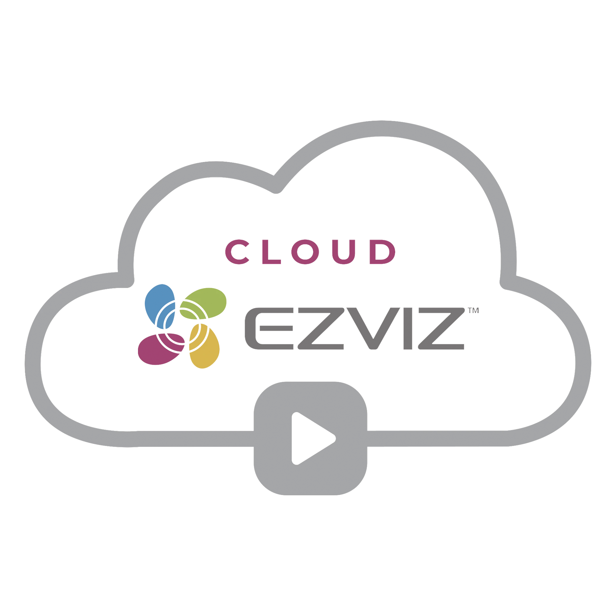 Licencia de Almacenamiento en Nube EZVIZ / Para un Dispositivo / 7 Días de Retención Durante un Año / Grabación Solo por Movimiento / Compatible Exclusivamente con Dispositivos EZVIZ · SKU EZ-CLOUD/7A