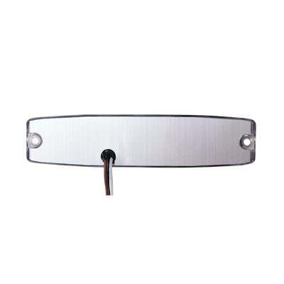 Luz Auxiliar de 6 LED, Ambar, lente Transparente, SAE