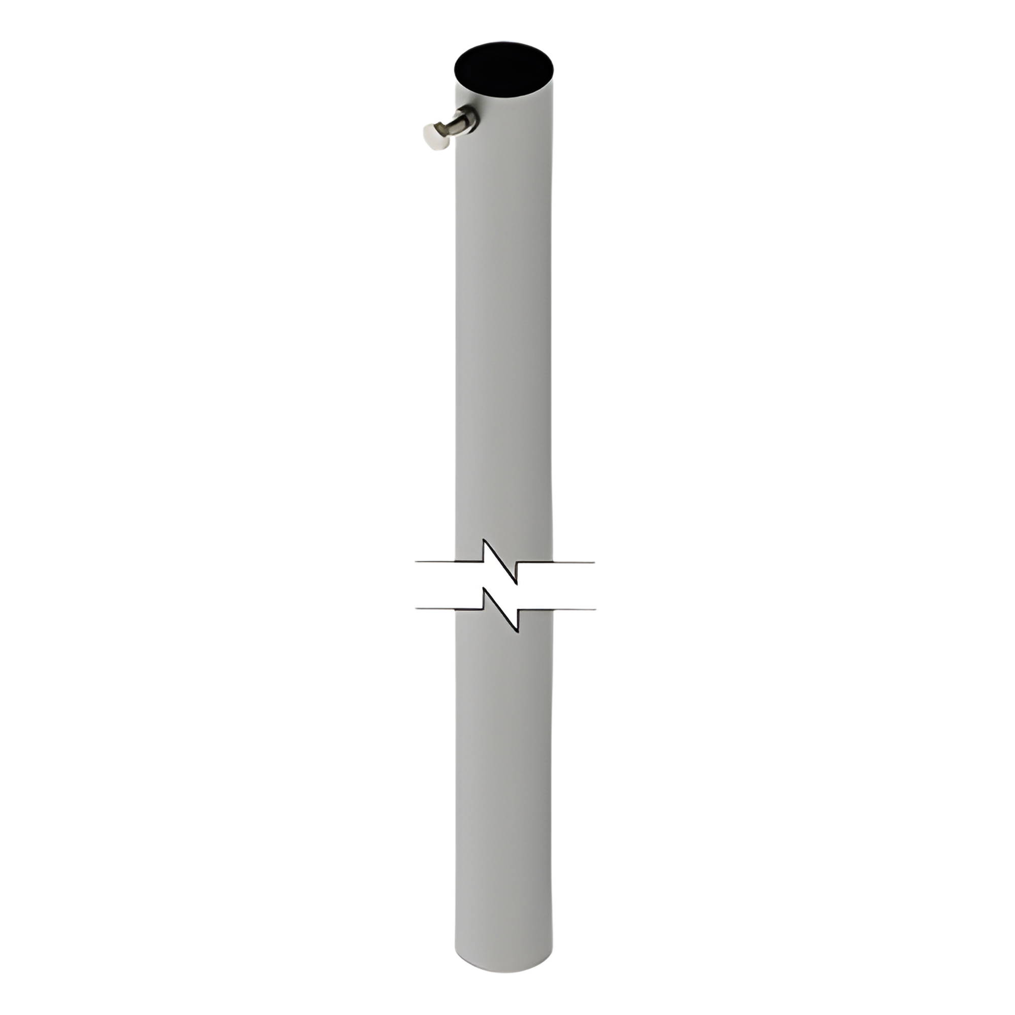 Mástil de 3 metros, 1-1/4" Diam. (Requiere accesorios de Instalación). — SYSCOM TOWERS · SKU SLM-3