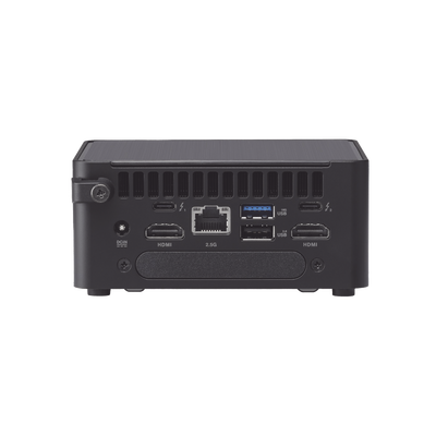 NUC / Asus / Mini PC Performance / Core i3 / 14a Generación / 1 X HDMI / 3 X USB / 1 X USB-C / WiFi 6 / Bluetooth / Memoria RAM, S.O y SSD o HDD No Incluido / Incluye Fuente