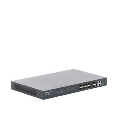 Deltra Stream - OLT de 8 Puertos GPON / Conexión Hasta 1,024 ONUs / 1 Puerto Gigabit RJ45 Uplink / 2 Puertos SFP+ 10GbE Uplink / Fuentes Redundantes AC-AC (incluidas) / Administración desde la Nube Sin Costo (DPMS)