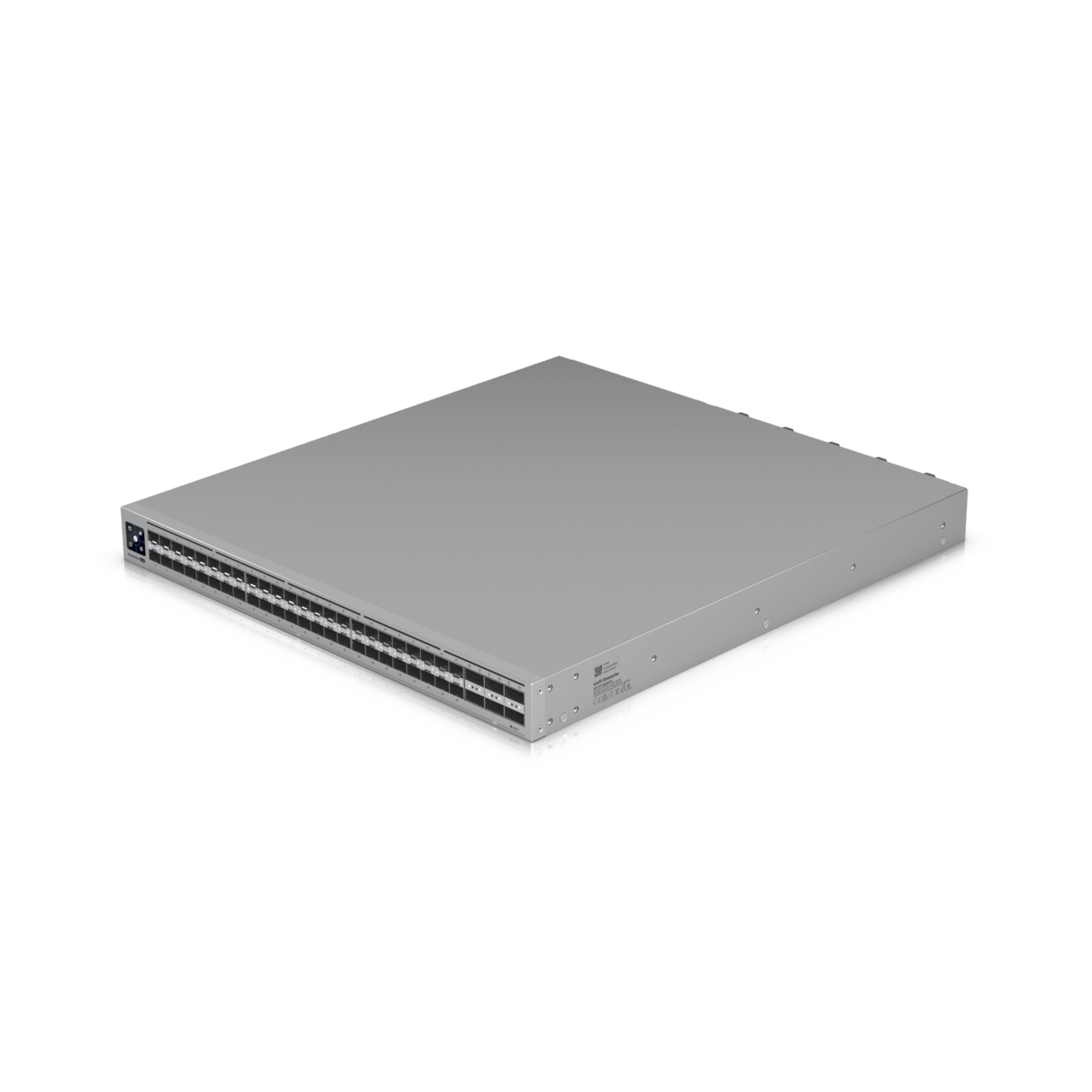 UniFi Switch Enterprise Campus Aggregation, Capa 3, 48 puertos Etherlighting SFP28 de 25G, 6 puertos QSFP28 de 100G, 5 abanicos, ruteo dinámico BGP, doble fuente redundante, alta disponibilidad, enlace multichasis (MC-LAG)