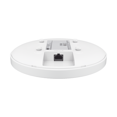 Punto de Acceso eKit Wi-Fi 6 Para techo o pared / Hasta 128 clientes / 2.9 Gbps /MU-MIMO 2x2 / 1 Puerto Gigabit / Smart Antenna 20% más de cobertura / Libre de licenciamiento