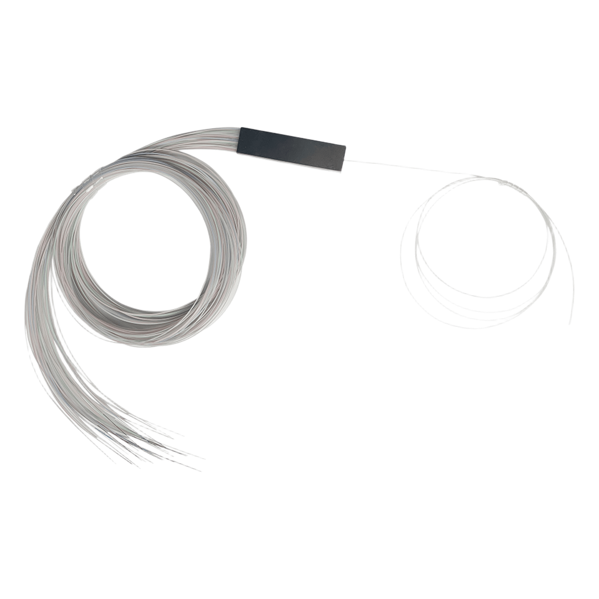 Splitter (Divisor Óptico) tipo PLC, 1x32, para fusión (sin conectores) — TEMPO · SKU TM-PLC-1X32WOC