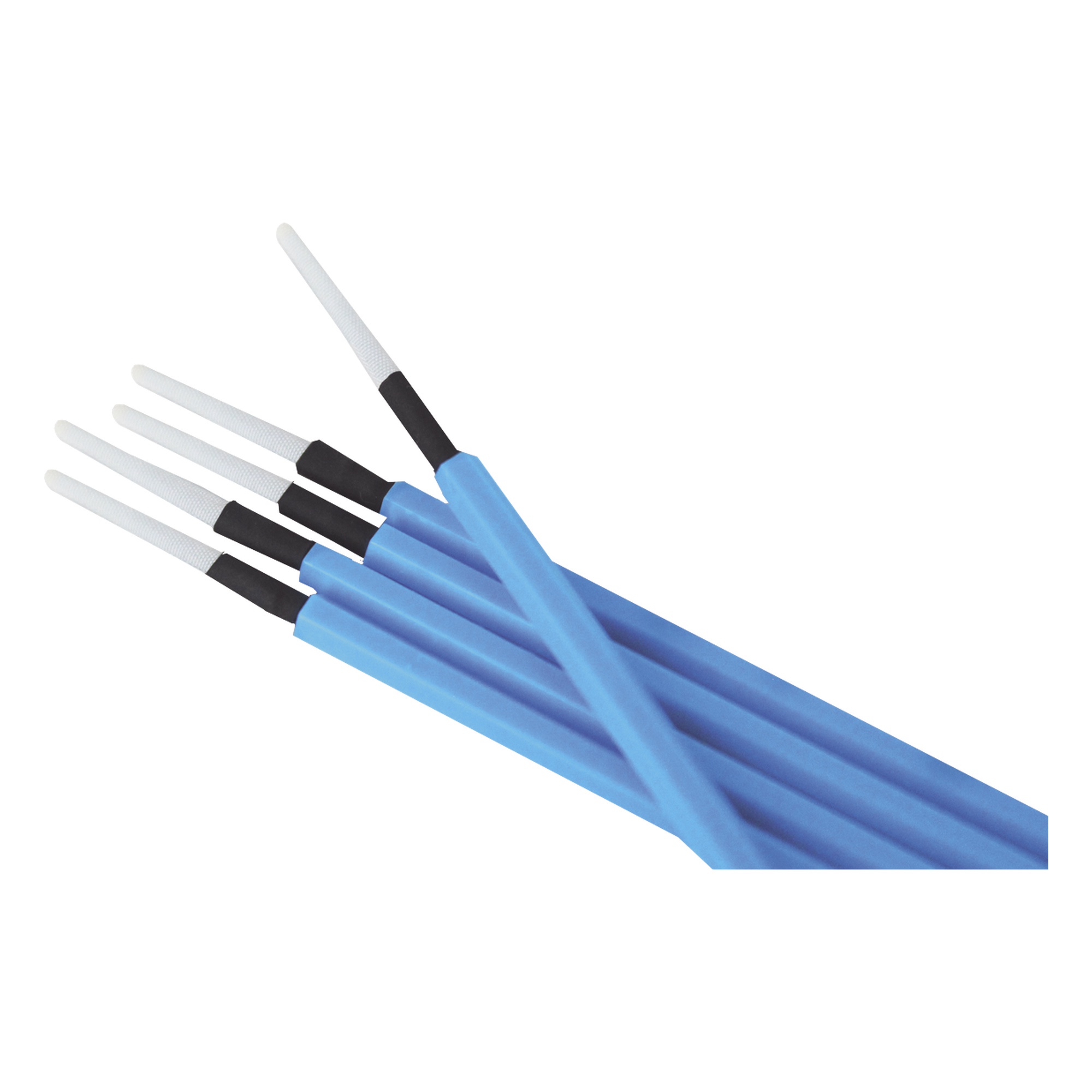 Hisopos para Limpieza de Puertos de Fibra Óptica 1.25 mm (0.05 Pulgadas) para Adaptadores LC y MU, 100 Piezas — TEMPO · SKU 1.25-SWAB