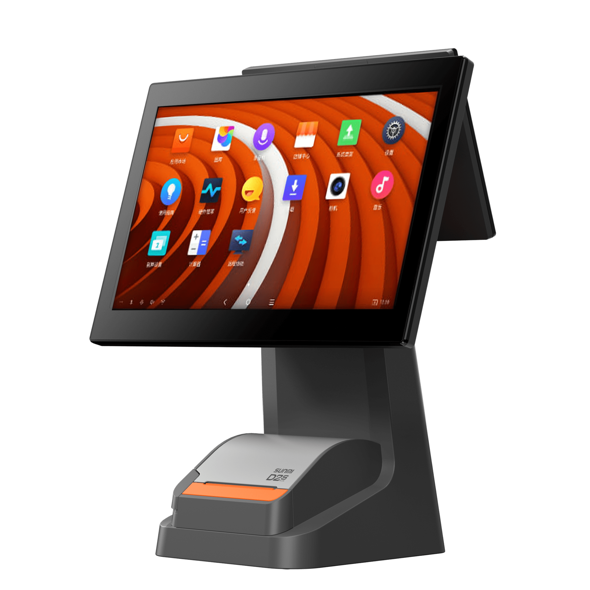 Terminal POS de Escritorio / Pantalla 15.6" Full HD (1920x1080) / Impresora Térmica 80mm 250mm/s / Android OS / 4GB RAM + 64GB / WiFi Dual Band