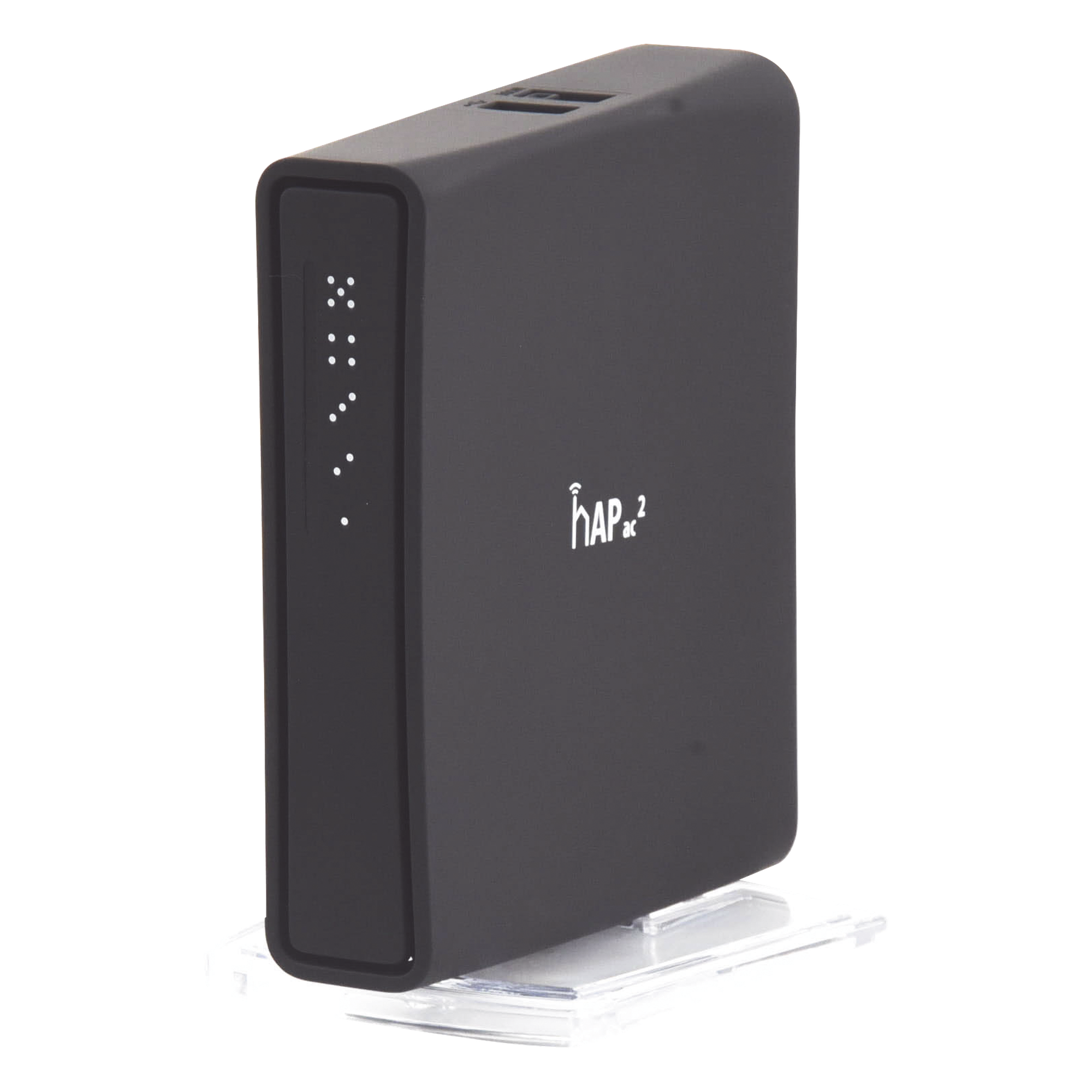 (hAP ac2) 5 Puertos Gigabit Ethernet, 1 puerto USB, Doble Banda 802.11 b/g/n/ac, antena de 2.5 dBi hasta 500 mW de Potencia — MIKROTIK · SKU RBD52G-5HACD2HND-TC