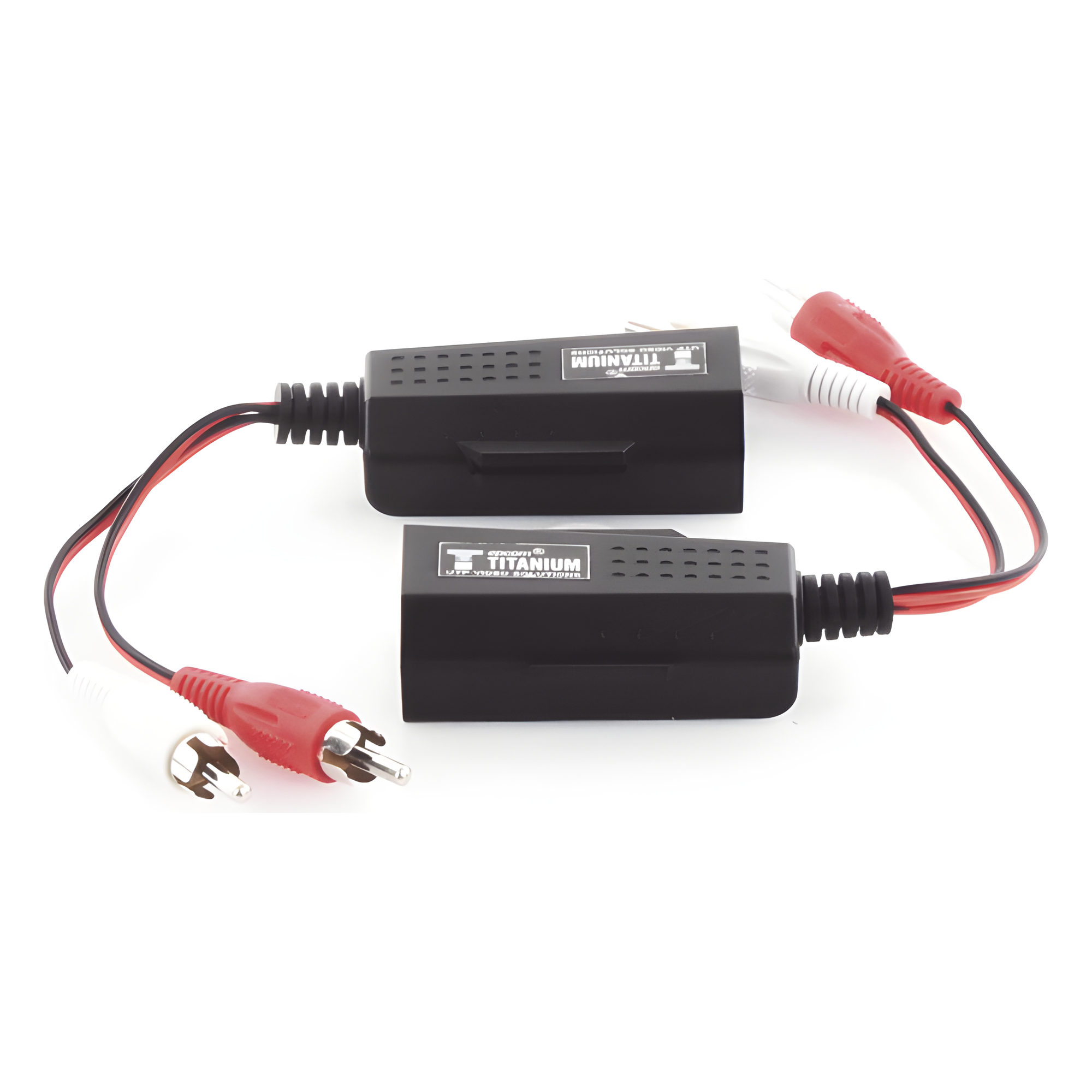 Balun Extensor de Audio Analogo Estereo RCA a RJ45 / Distancia 800 Metros (2625 Pies) / Cable CAT5-6 / Conector 100% Cobre / Protección TVS, Calidad Premium